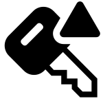 Key Alerted SVG Icon